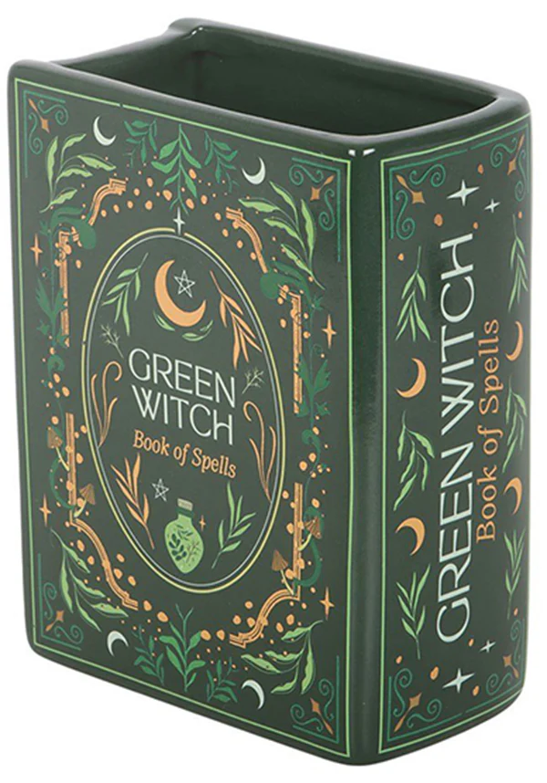 Green Witch | BOOK VASE - Image 4