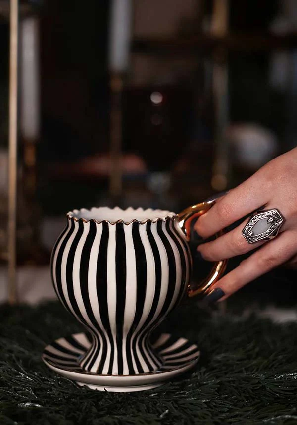 Grim & Ghostly | TEACUP & SAUCER - Image 4