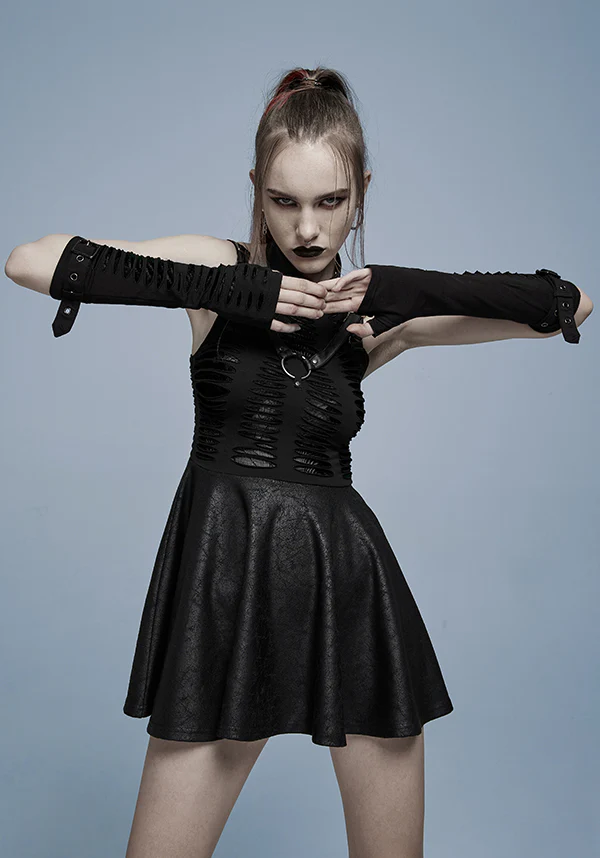 Gwendolyne Spiderweb [Black] | ARM WARMERS - Image 4