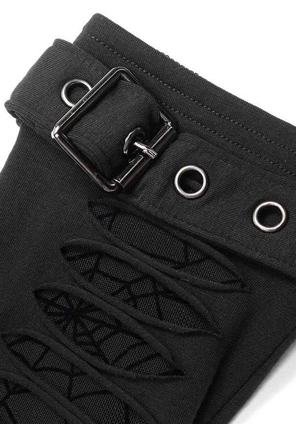 Gwendolyne Spiderweb [Black] | ARM WARMERS - Image 6