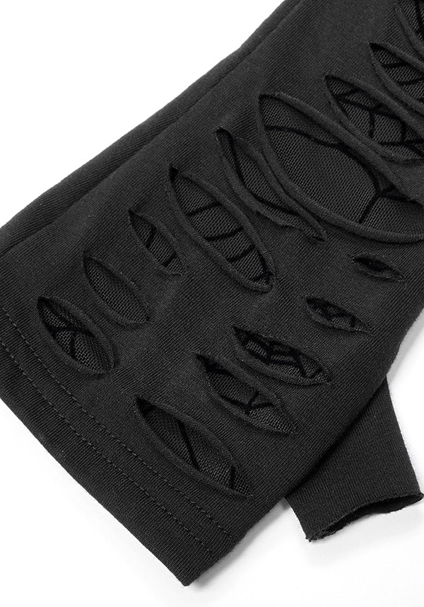 Gwendolyne Spiderweb [Black] | ARM WARMERS - Image 9