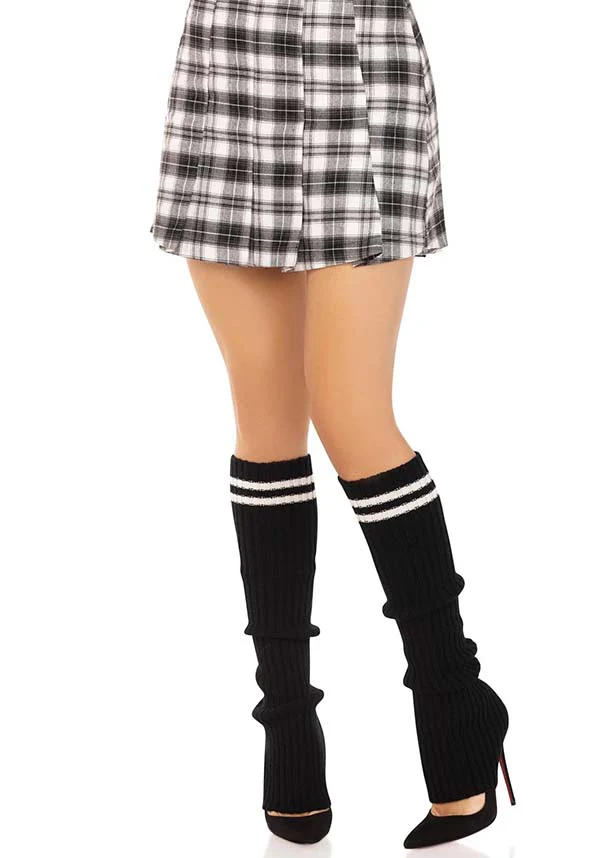 Hailey Stirrup [Black] | LEG WARMERS - Image 2