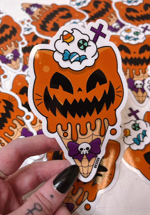 Halloween I Scream Cone | STICKER* - Image 2