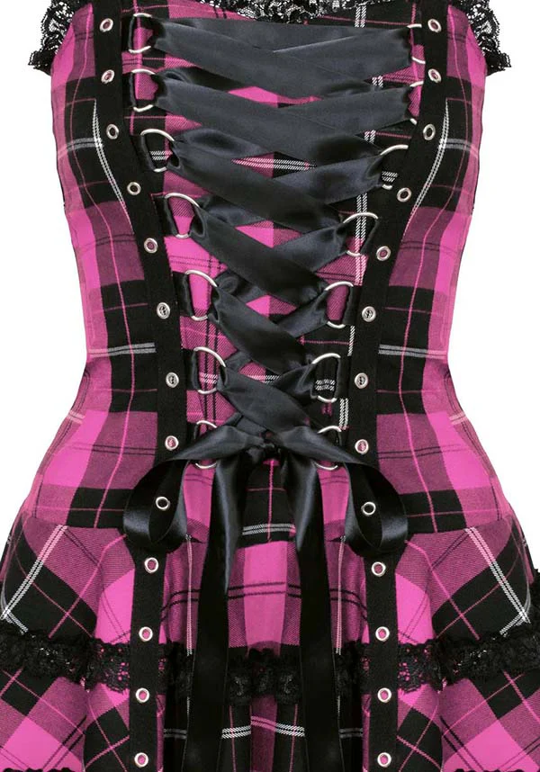Harley Tartan [Pink] | DRESS - Image 7