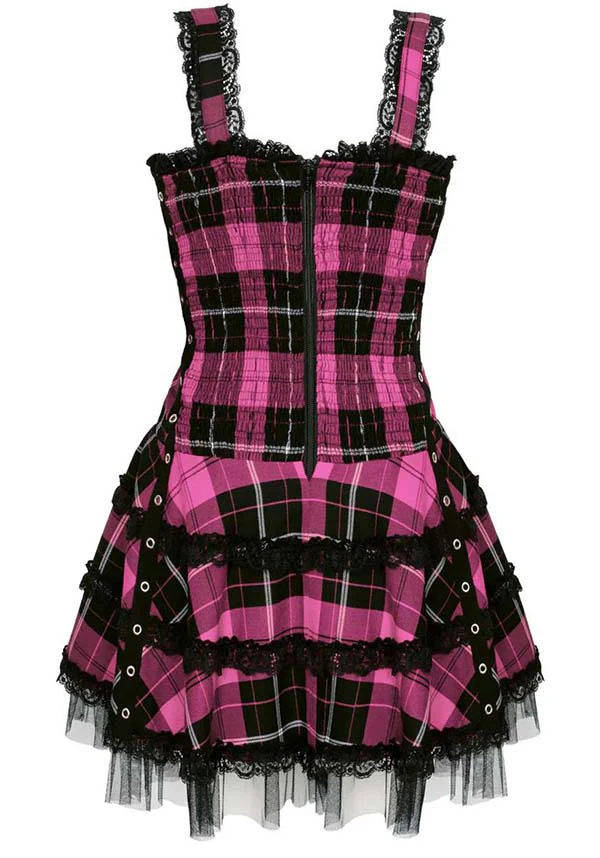 Harley Tartan [Pink] | DRESS - Image 8
