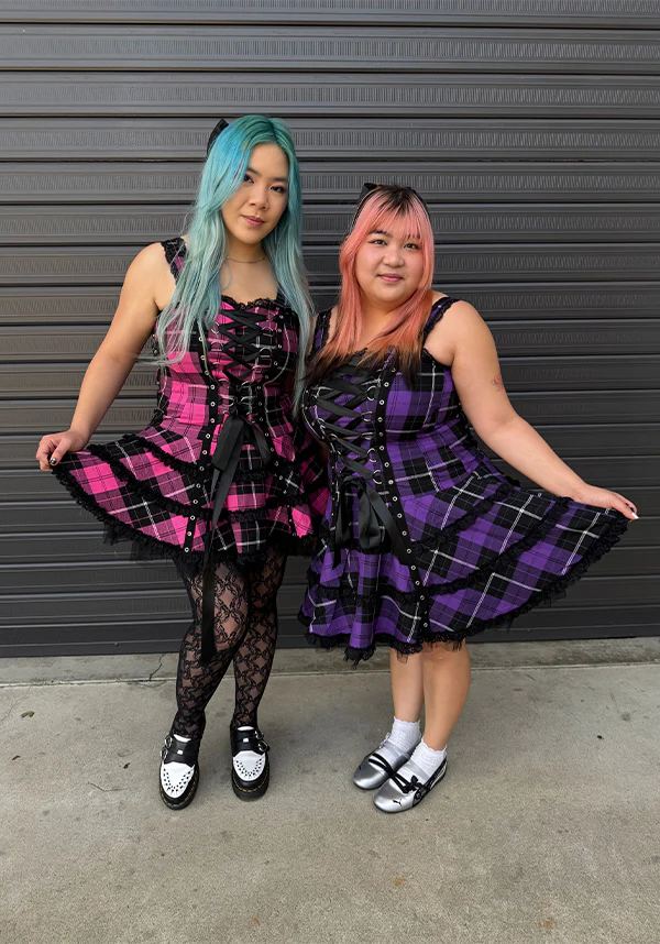 Harley Tartan [Pink] | DRESS - Image 9