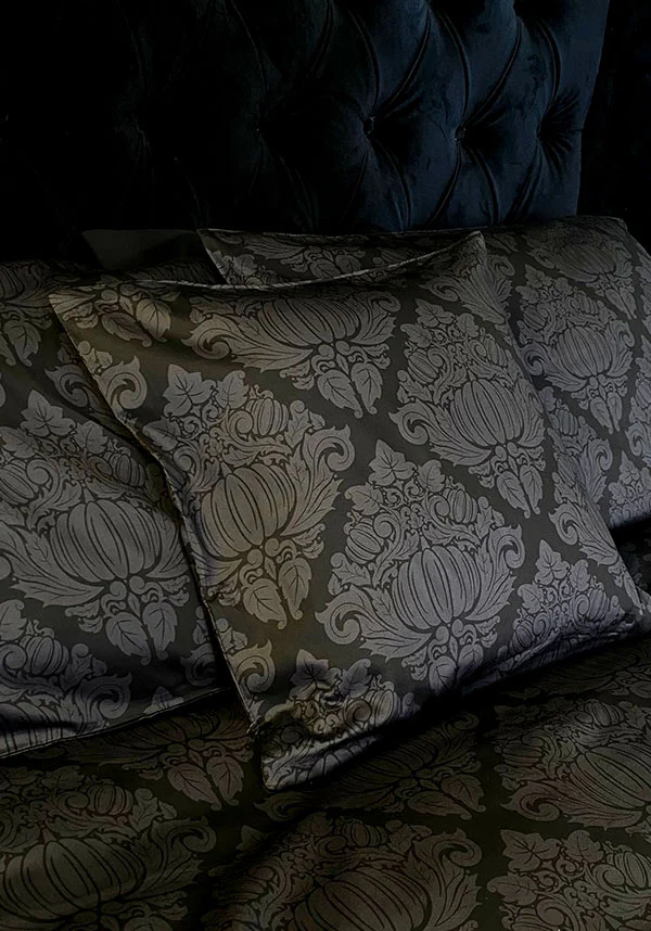 Haunted Harvest [Black/Grey] | CUSHION COVER - Image 6