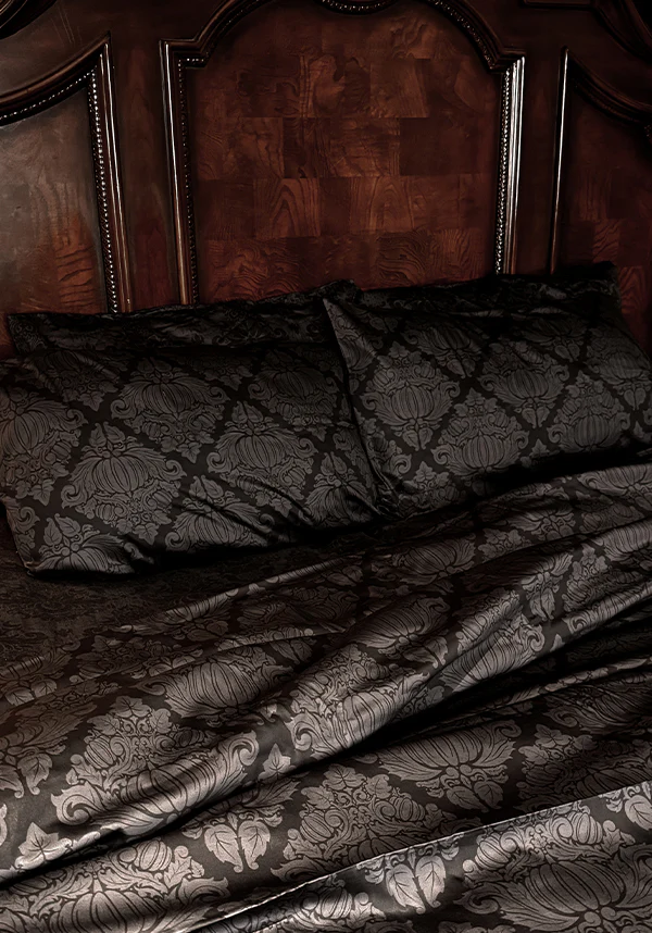 Haunted Harvest [Black/Grey] | QUILT SET [KING] - Image 19