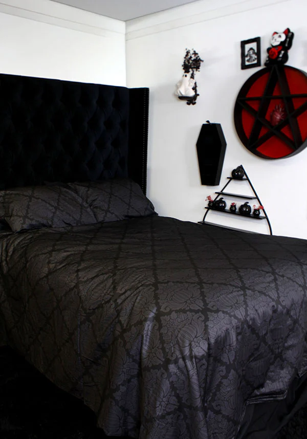 Haunted Harvest [Black/Grey] | QUILT SET [SUPER KING] - Image 12