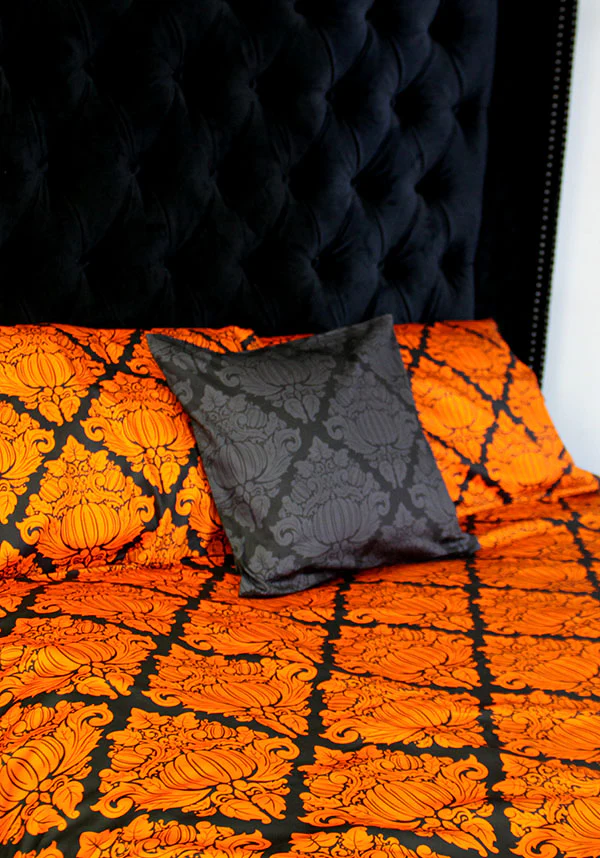 Haunted Harvest [Black/Orange] | QUILT SET [KING SINGLE] - Image 17