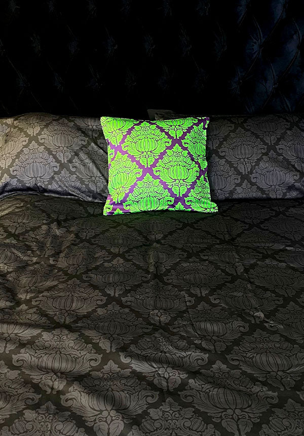 Haunted Harvest [Green/Purple] | CUSHION COVER - Image 11