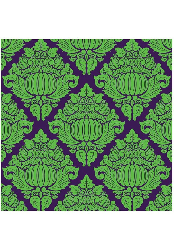 Haunted Harvest [Green/Purple] | CUSHION COVER - Image 13