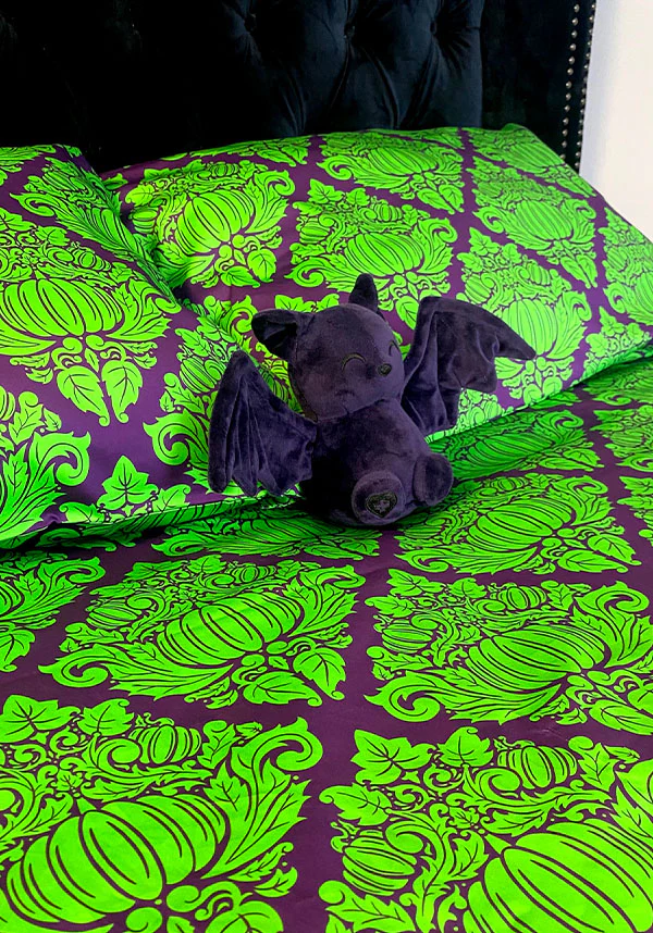 Haunted Harvest [Green/Purple] | QUILT SET [SUPER KING] - Image 10