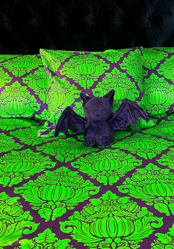 Haunted Harvest [Green/Purple] | QUILT SET [SUPER KING] - Image 11