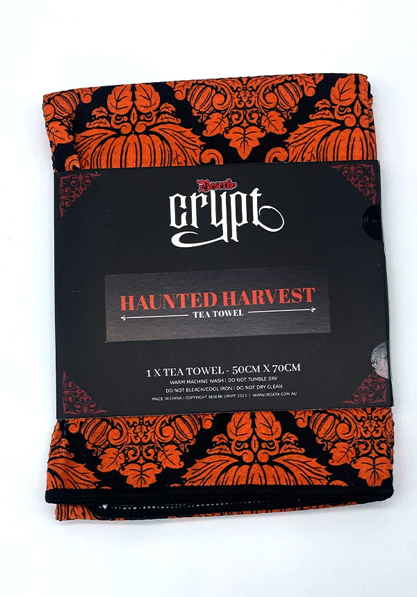 Haunted Harvest [Orange] | TEA TOWEL - Image 11