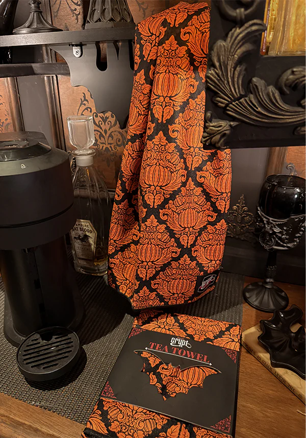 Haunted Harvest [Orange] | TEA TOWEL - Image 6