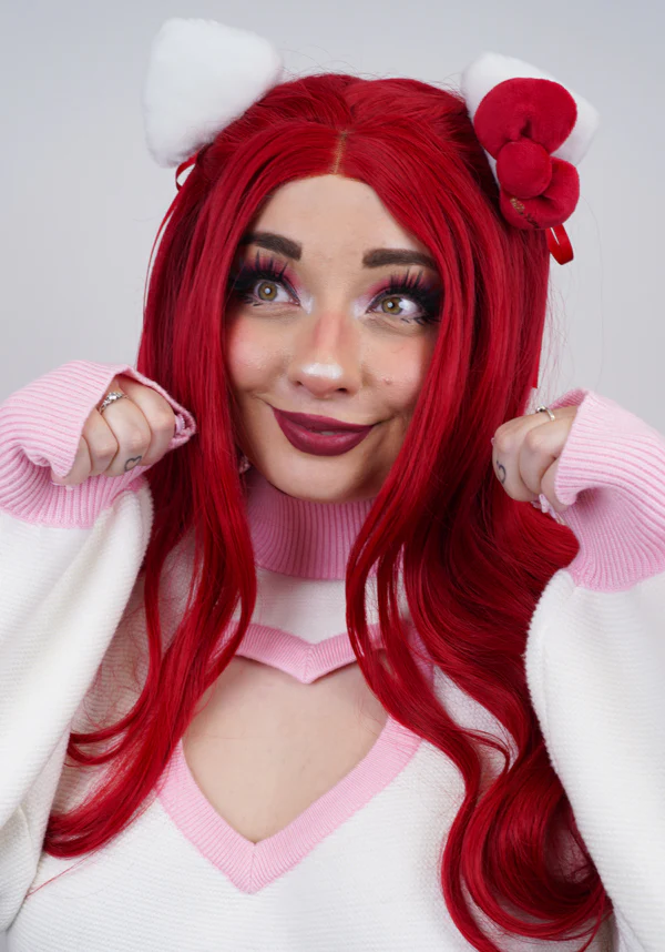 Hello Kitty Ears Cosplay | HAIR CLIPS* - Image 4