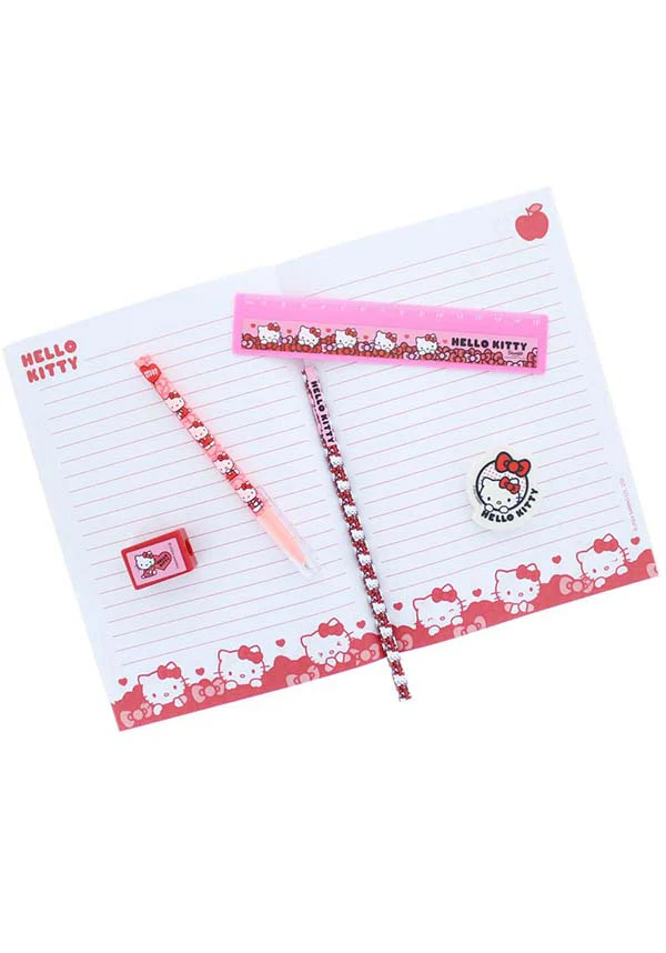 Hello Kitty: Hearts & Bows | STATIONERY SET* - Image 2