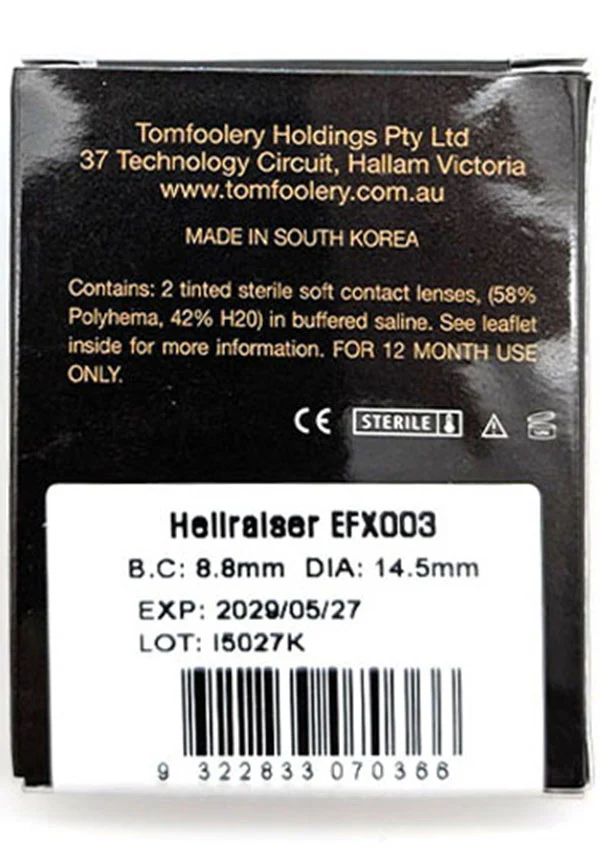 Hellraiser | COSTUME LENSES - Image 3