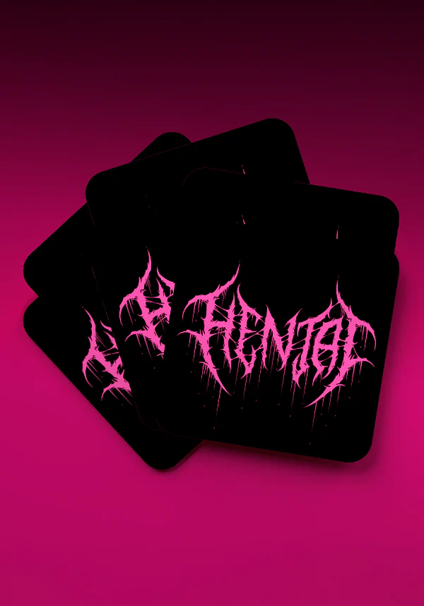 Hentai [Pink] | COASTERS*