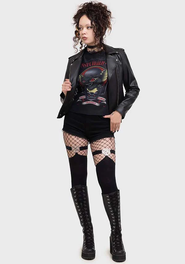 Here Comes Trouble | FITTED T-SHIRT* - Image 4