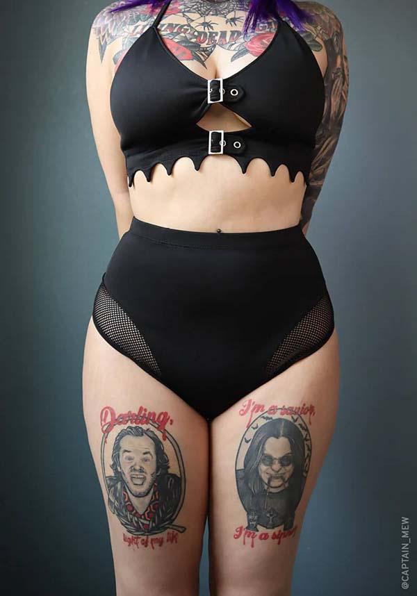 High Waisted Fishnet | BIKINI BOTTOMS* - Image 4