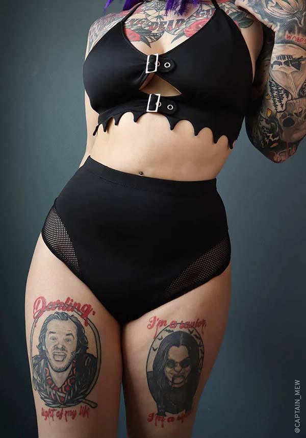 High Waisted Fishnet | BIKINI BOTTOMS* - Image 6