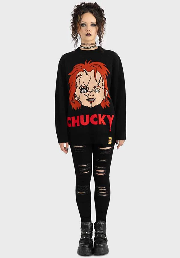 I Like To Be Hugged | KNIT SWEATER* - Image 3