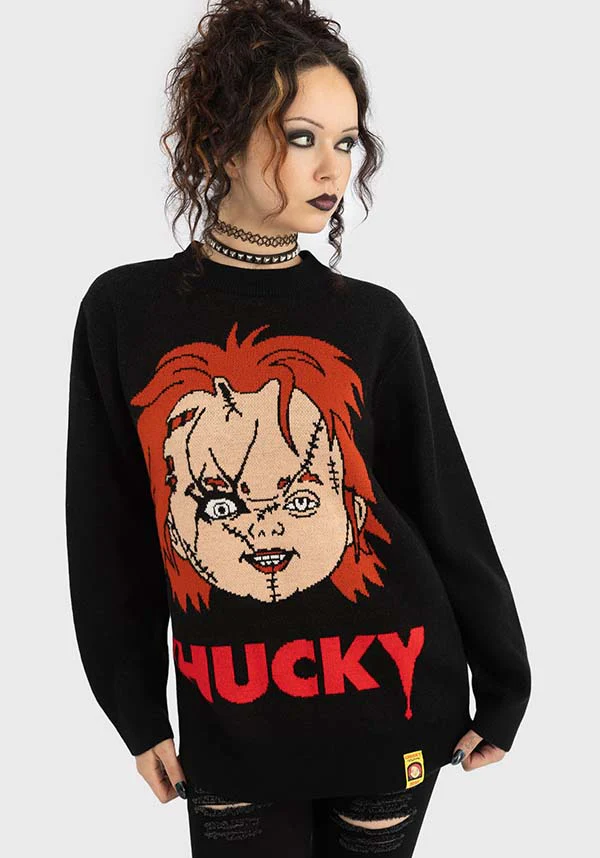 I Like To Be Hugged | KNIT SWEATER* - Image 4