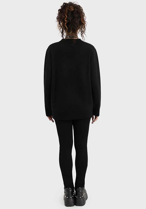 I Like To Be Hugged | KNIT SWEATER* - Image 6