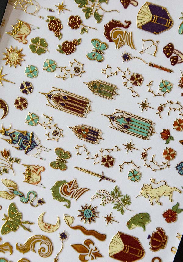 Illuminated Medieval | NAIL STICKERS - Image 2