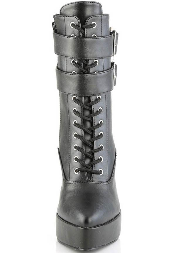 INDULGE-1026 [Black] | PLATFORM BOOTS [PREORDER] - Image 2