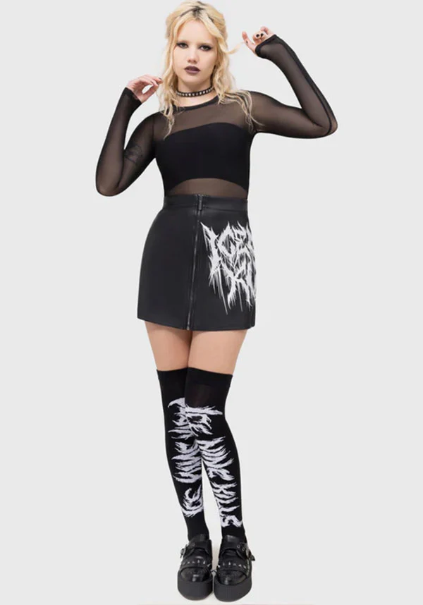 INK Logo | MINI SKIRT* - Image 4