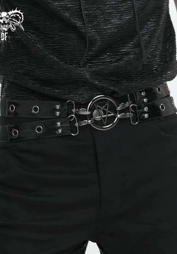 Inverted Pentacle Double Strap | BELT - Image 7