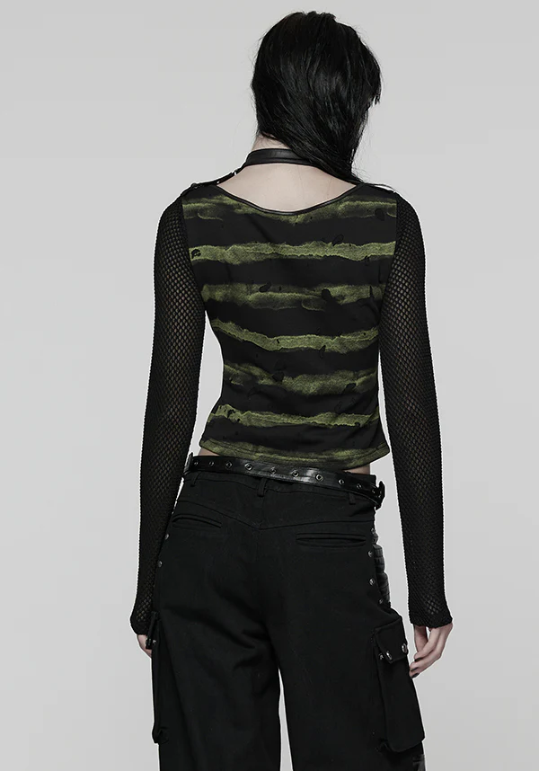 Jayla [Green] | LONG SLEEVE TOP - Image 6