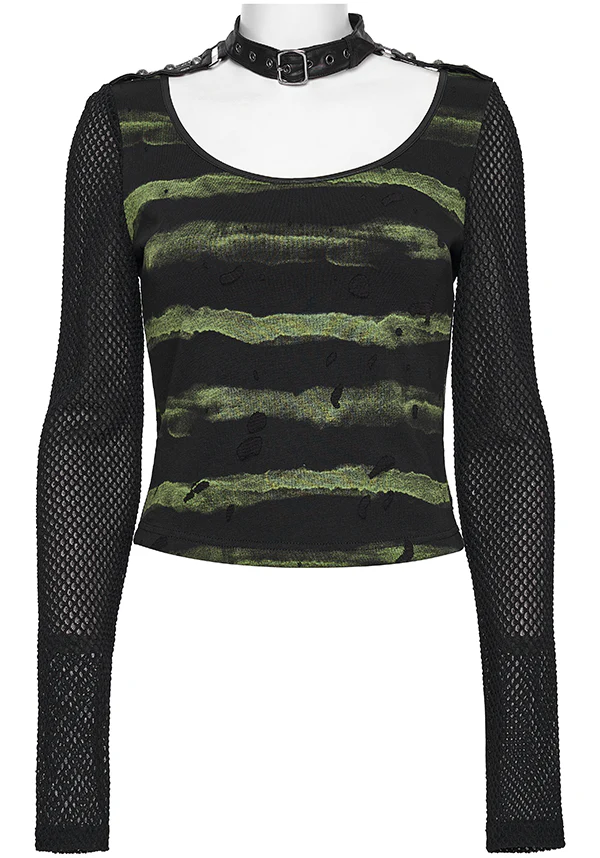 Jayla [Green] | LONG SLEEVE TOP - Image 7