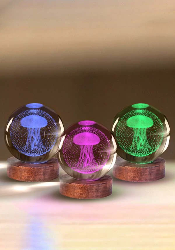 Jellyfish 3D Crystal Ball | LAMP - Image 4