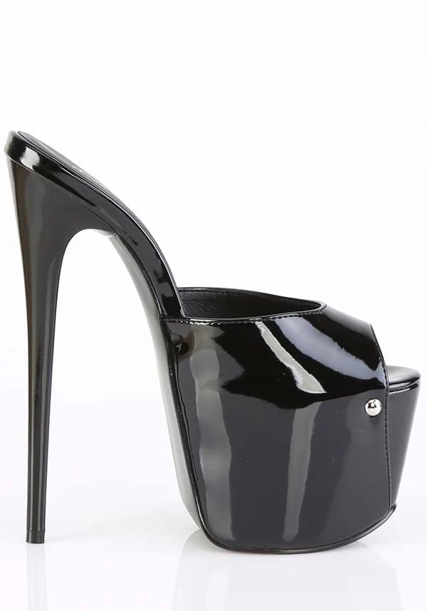 JUBILANT-01 [Blk Pat] | PLATFORM HEELS [PREORDER] - Image 3