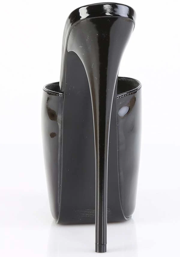 JUBILANT-01 [Blk Pat] | PLATFORM HEELS [PREORDER] - Image 4