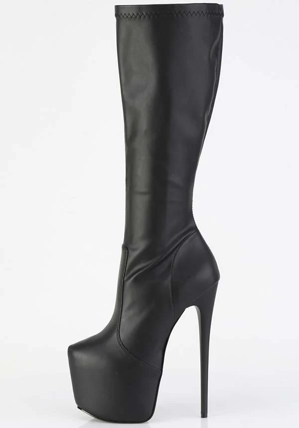 JUBILANT-2000 [Black] | PLATFORM BOOTS [PREORDER] - Image 4