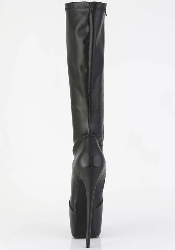 JUBILANT-2000 [Black] | PLATFORM BOOTS [PREORDER] - Image 5