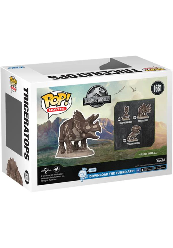 Jurassic Park: Triceratops Fossil | POP! VINYL - Image 4