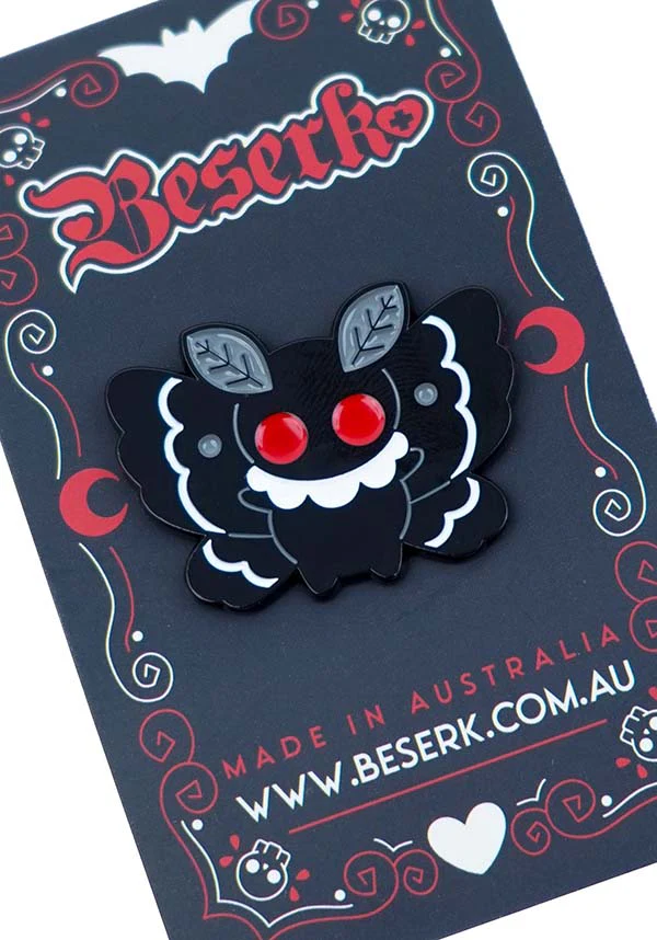 Kawaii Mothman | ENAMEL PIN - Image 2