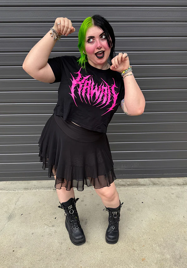Kawaii [Pink] | CROP TEE