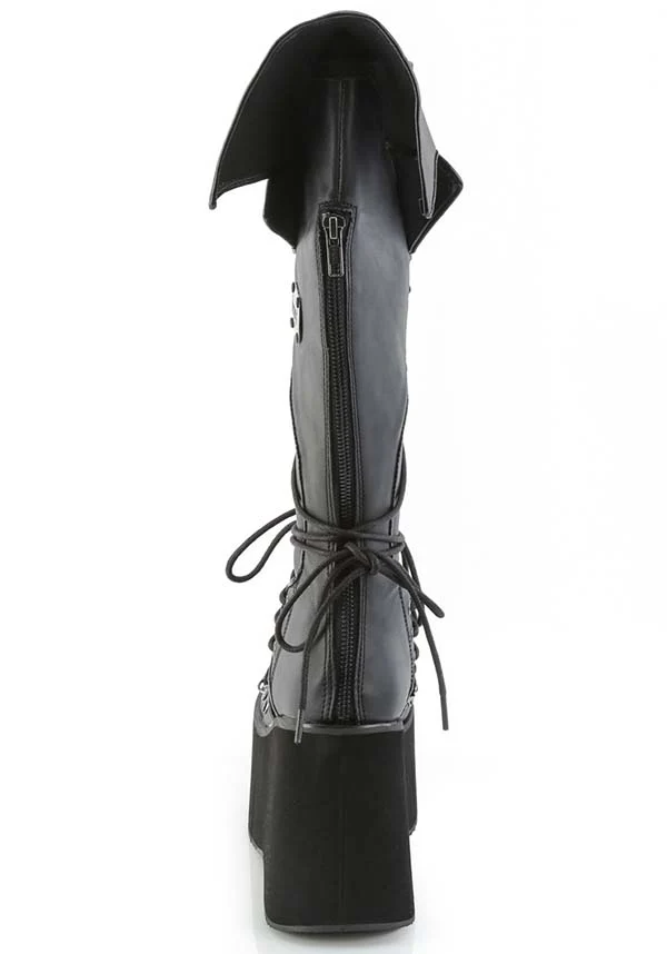KERA-203 [Black] | PLATFORM BOOTS [PREORDER] - Image 5