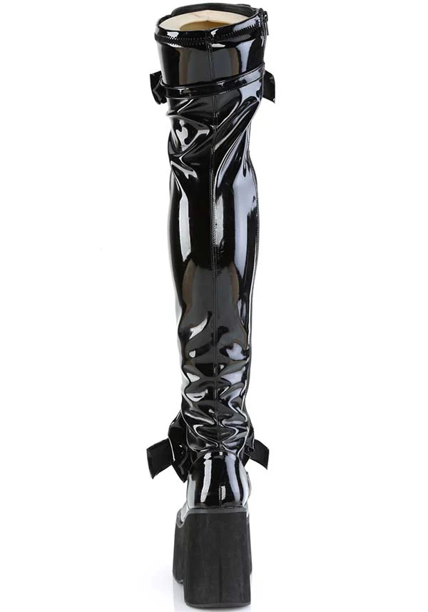 KERA-303 [Black Patent] | PLATFORM BOOTS [IN STOCK]** - Image 3