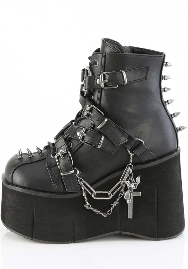 KERA-68 [Black] | PLATFORM BOOTS [PREORDER] - Image 4