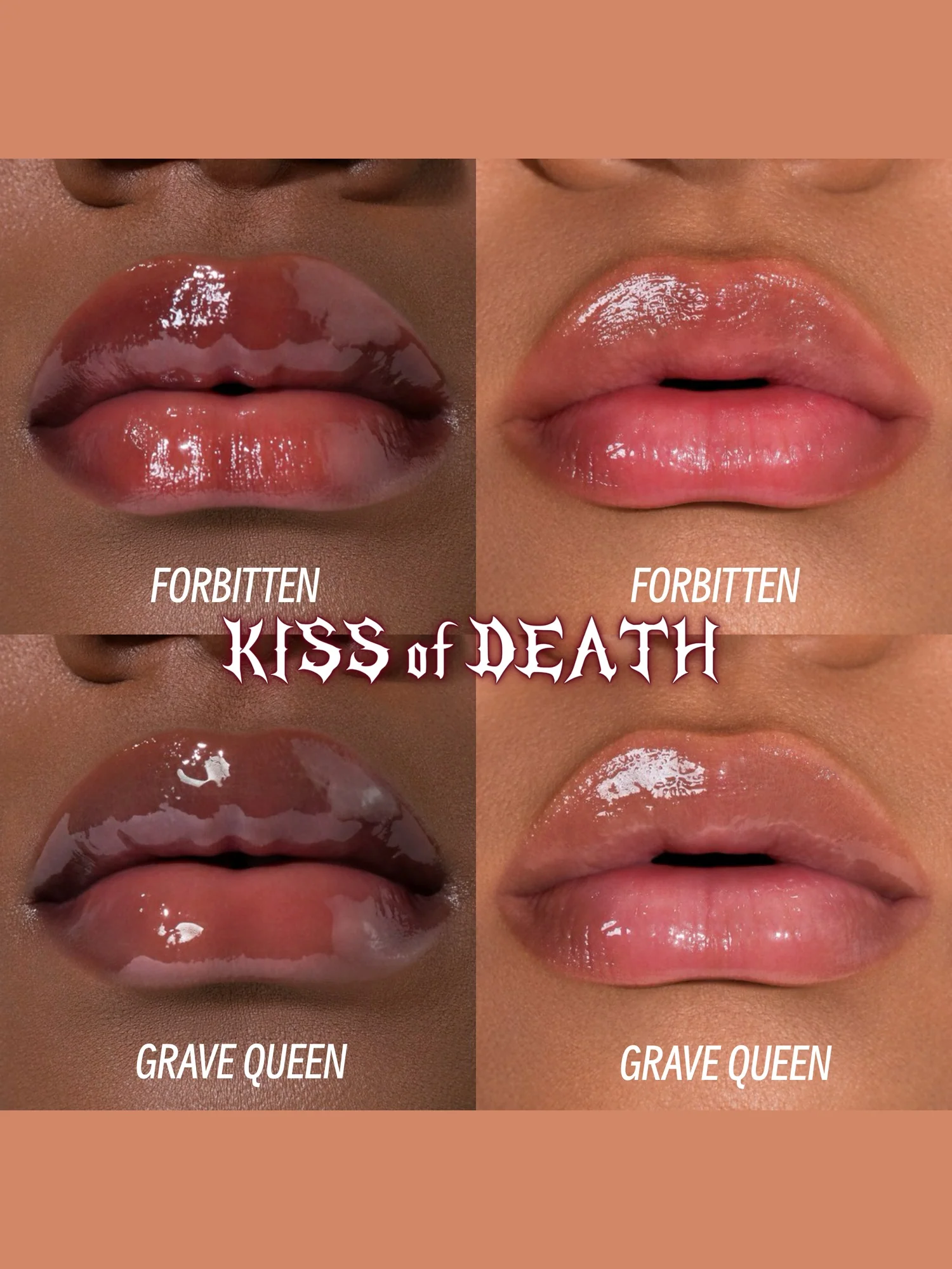 Kiss of Death [Grave Queen] Bloody | LIP OIL - Image 3
