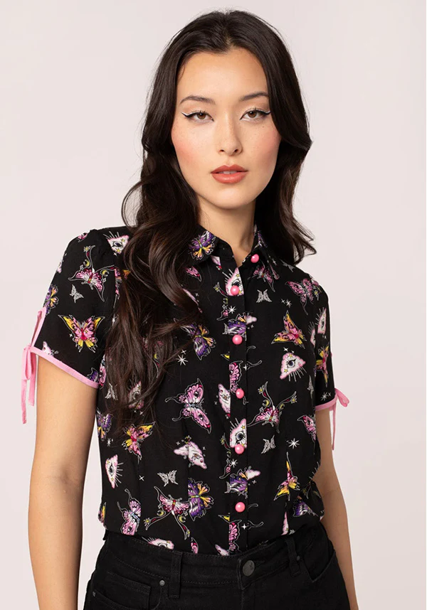Kocho | BUTTON UP TOP