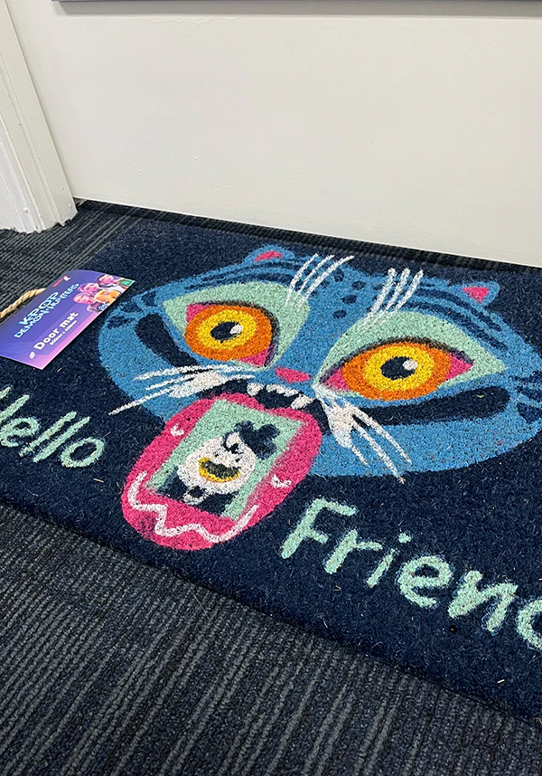 KPDH: Derpy Tiger | DOOR MAT - Image 4